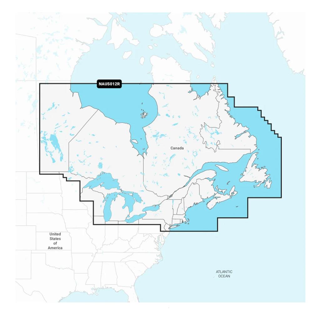Navionics NAUS012R - Canada, East & Great Lakes - Navionics+